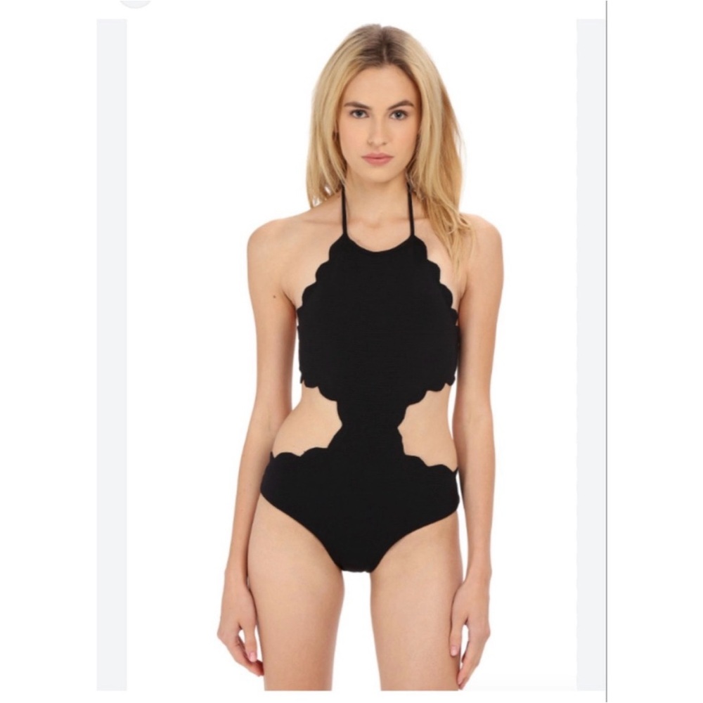 Marysia Mott cutout Maillot one piece swimsuit in black
